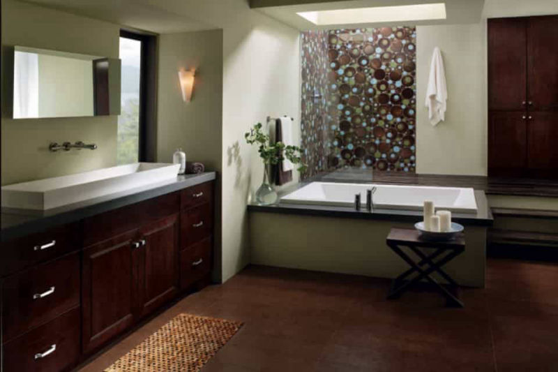 Bathroom remodeling projects.